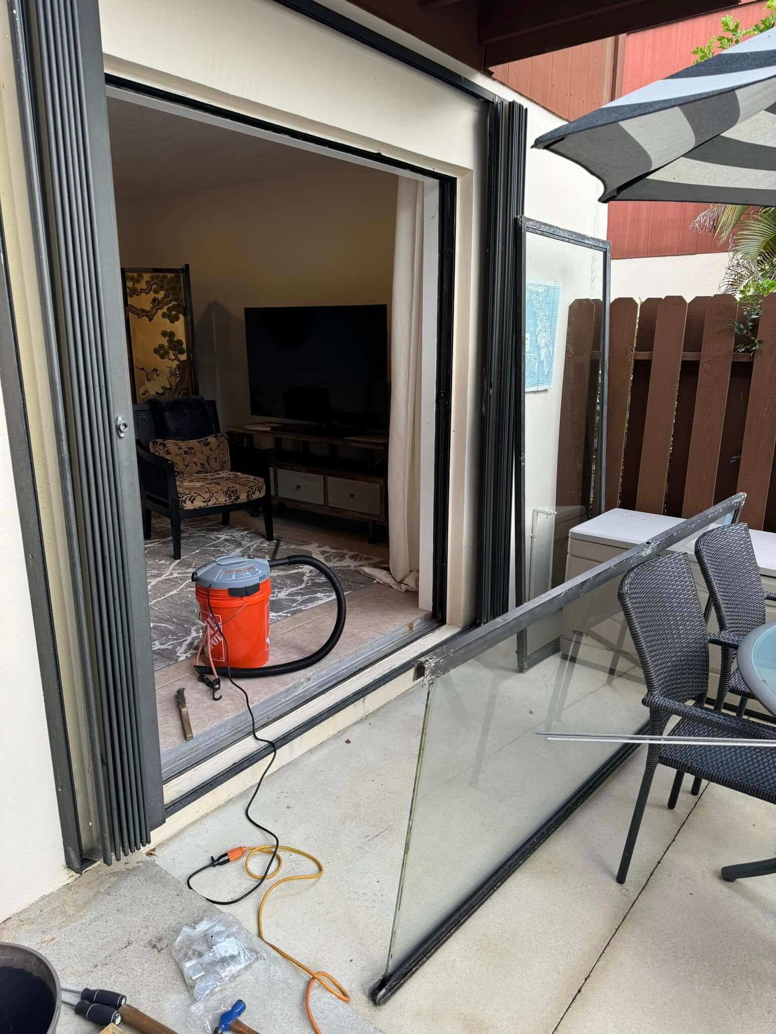 Sliding glass door repair Litchfield Park